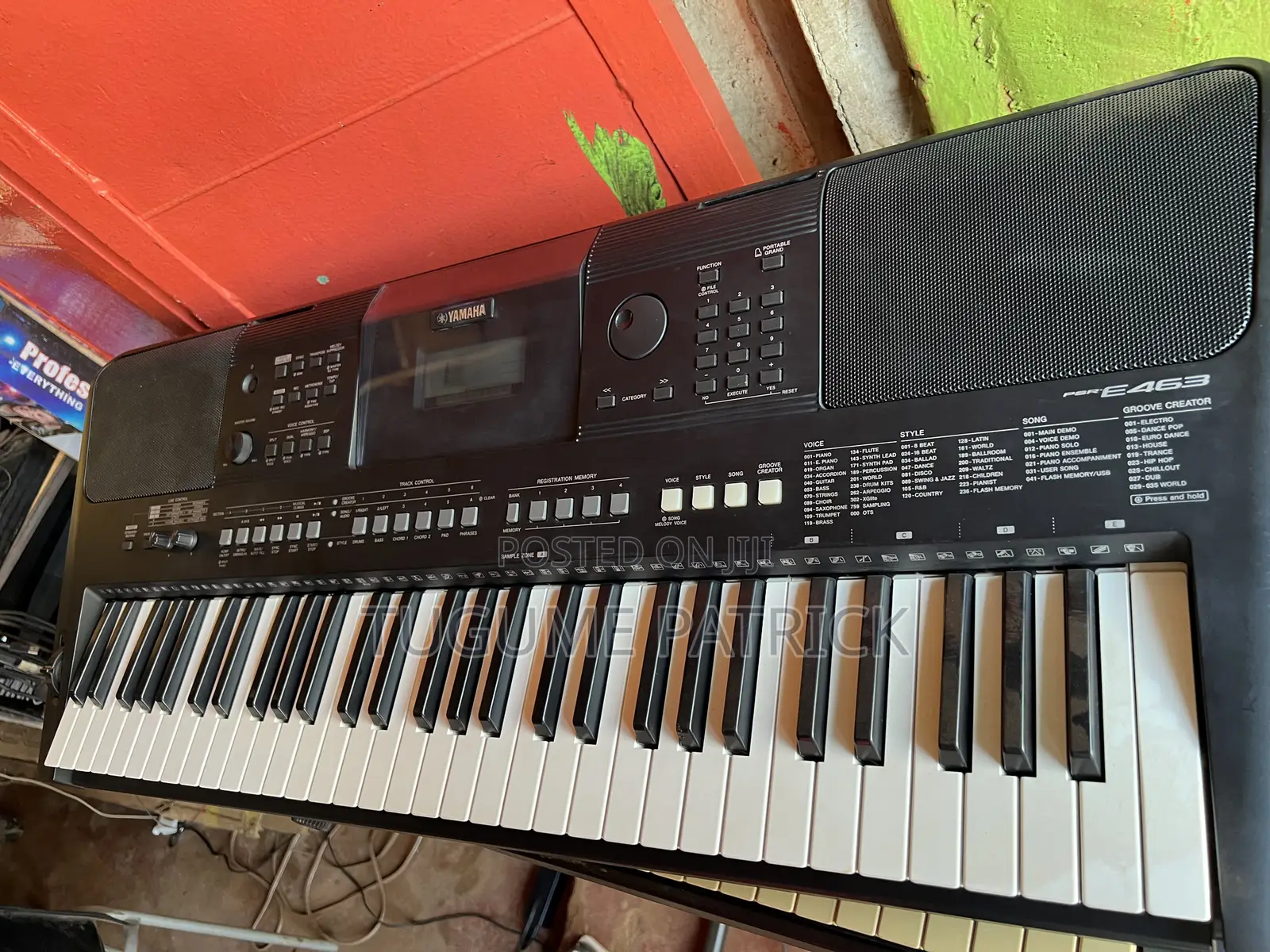 Yamaha Keyboard 463m