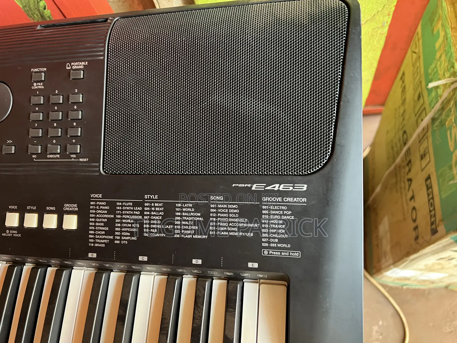 Yamaha Keyboard 463m