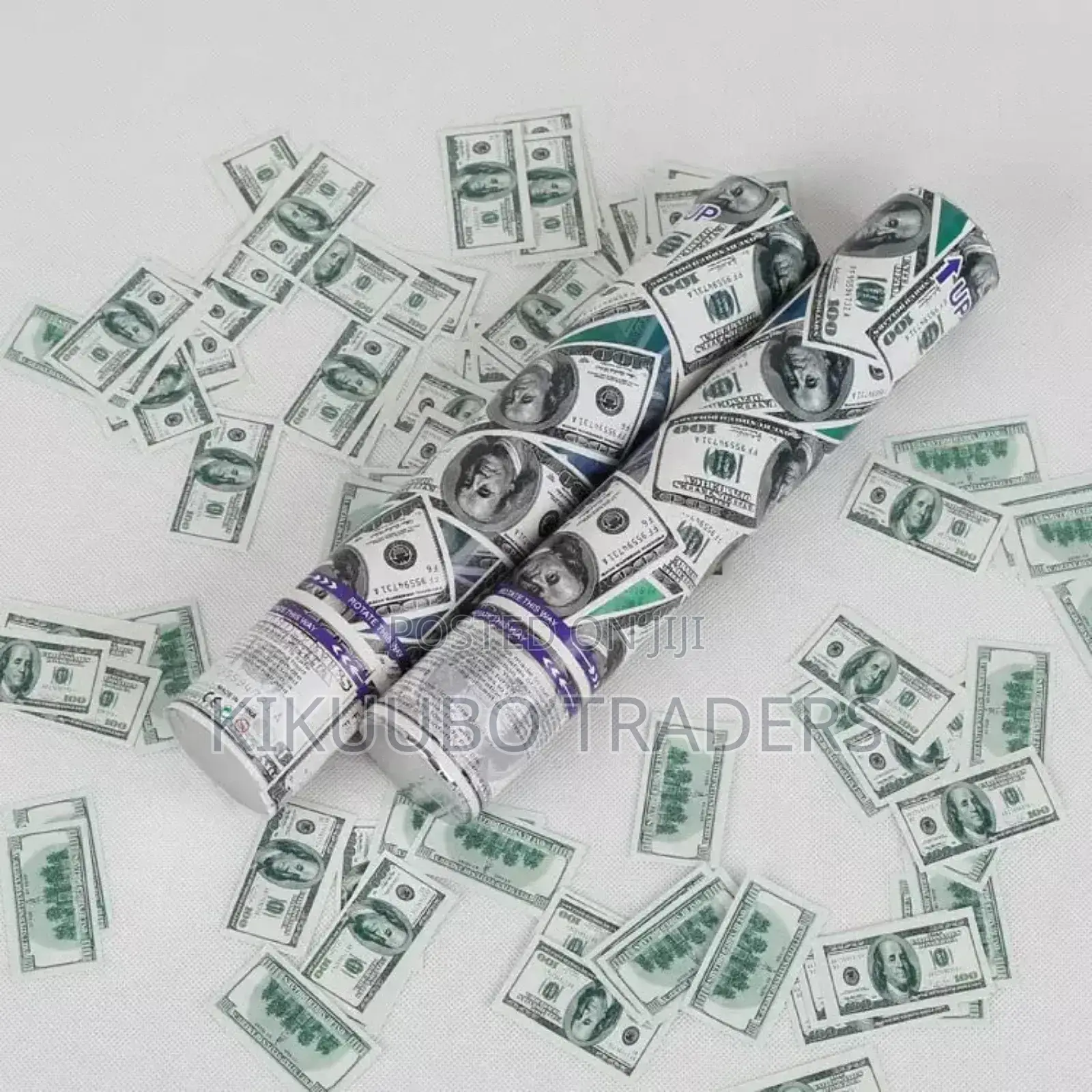 Money Paper Dollar Confetti Canon Party Pooper
