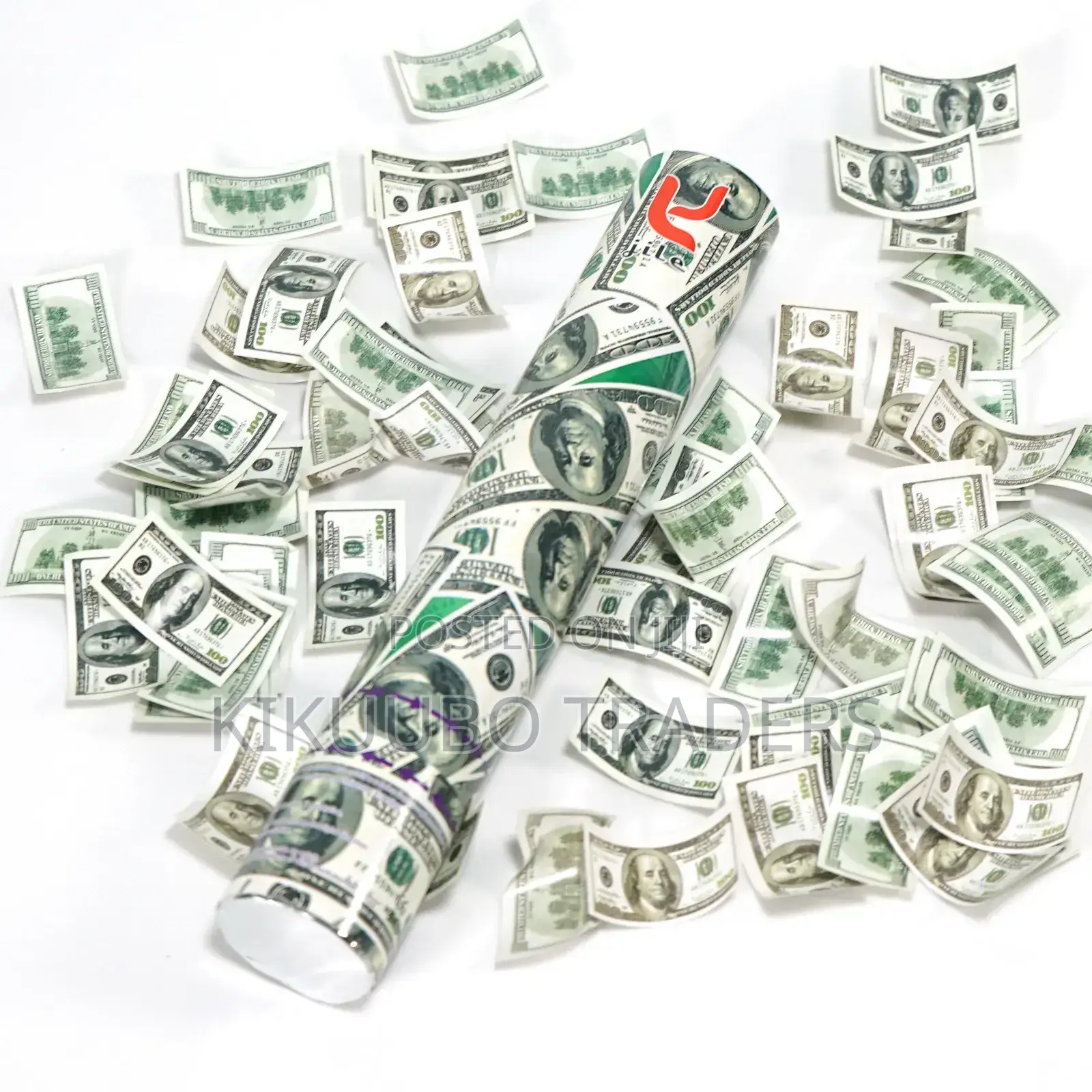 Money Paper Dollar Confetti Party Popper