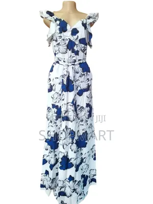 Flower Sleeveless Maxi Dress