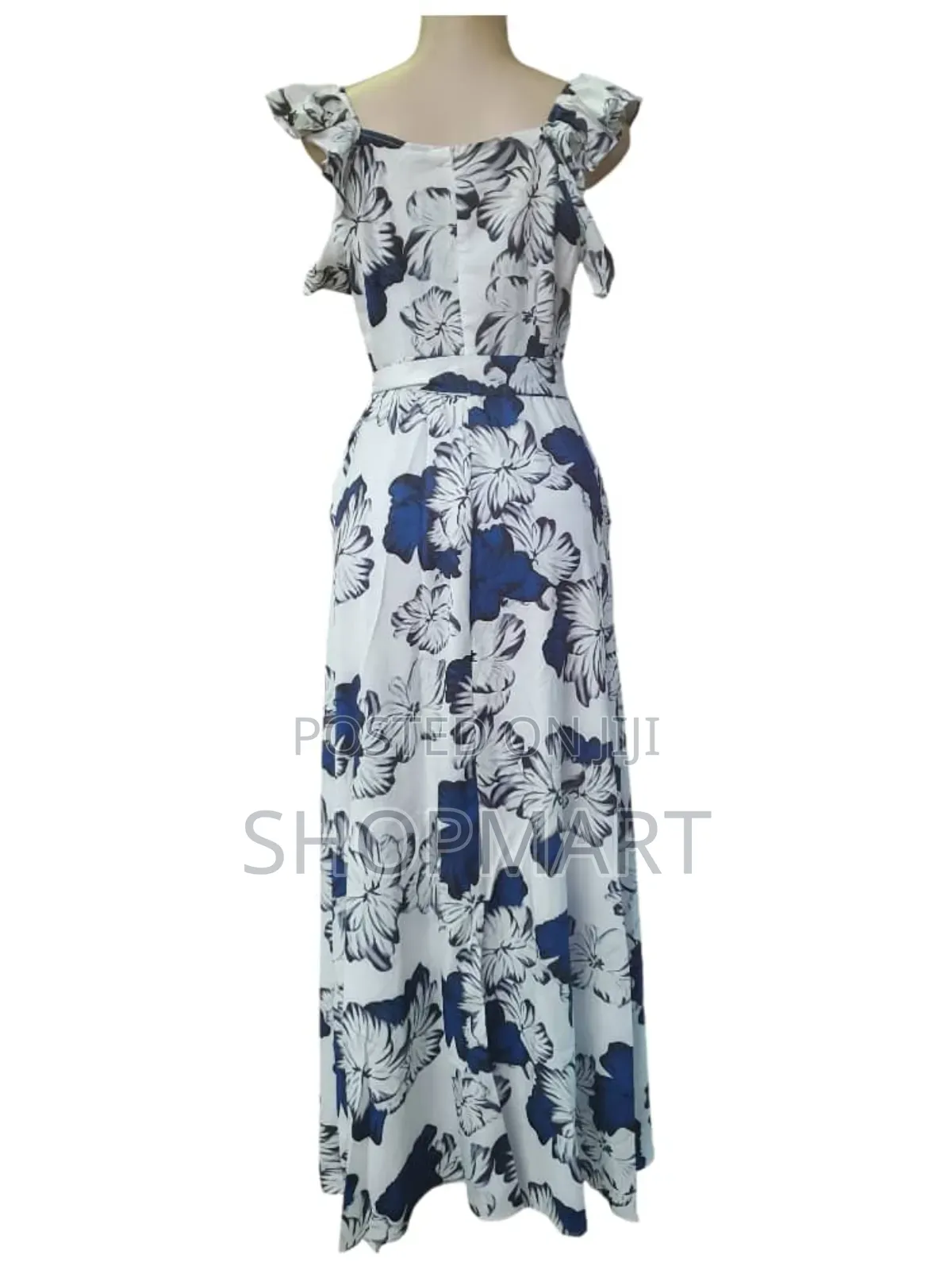 Flower Sleeveless Maxi Dress