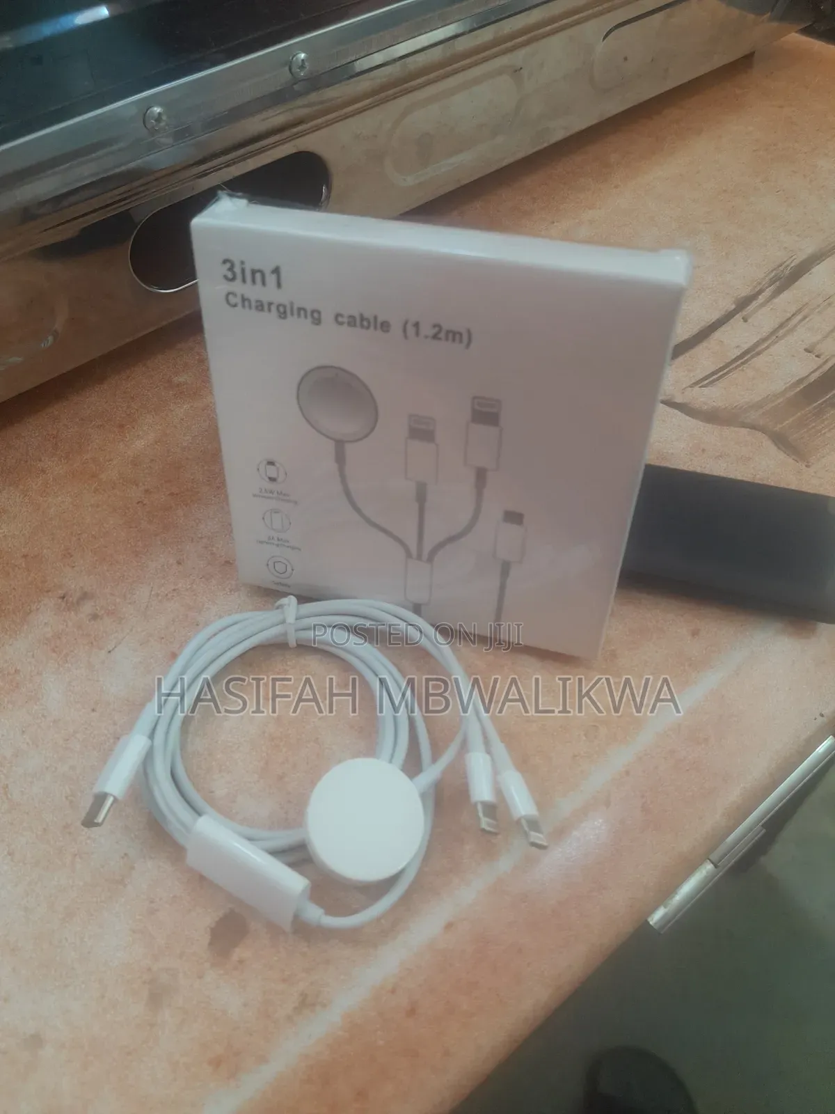 3 in 1 Charging Cable 1.2m