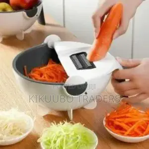 Vegetable Cutter With Drain Basket