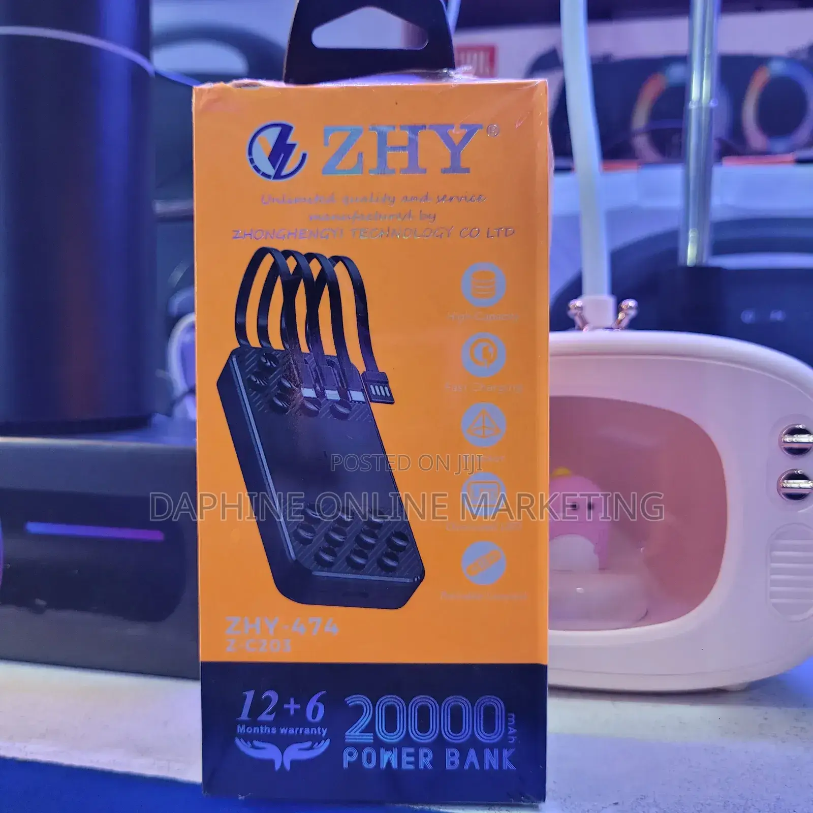 20000mah ZHY Power Bank/ Quality Power Bank