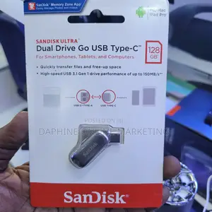 Dual Flash Drive/ 128gb Sandisk Flash Drive