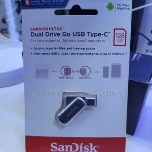 Dual Flash Drive/ 128gb Sandisk Flash Drive
