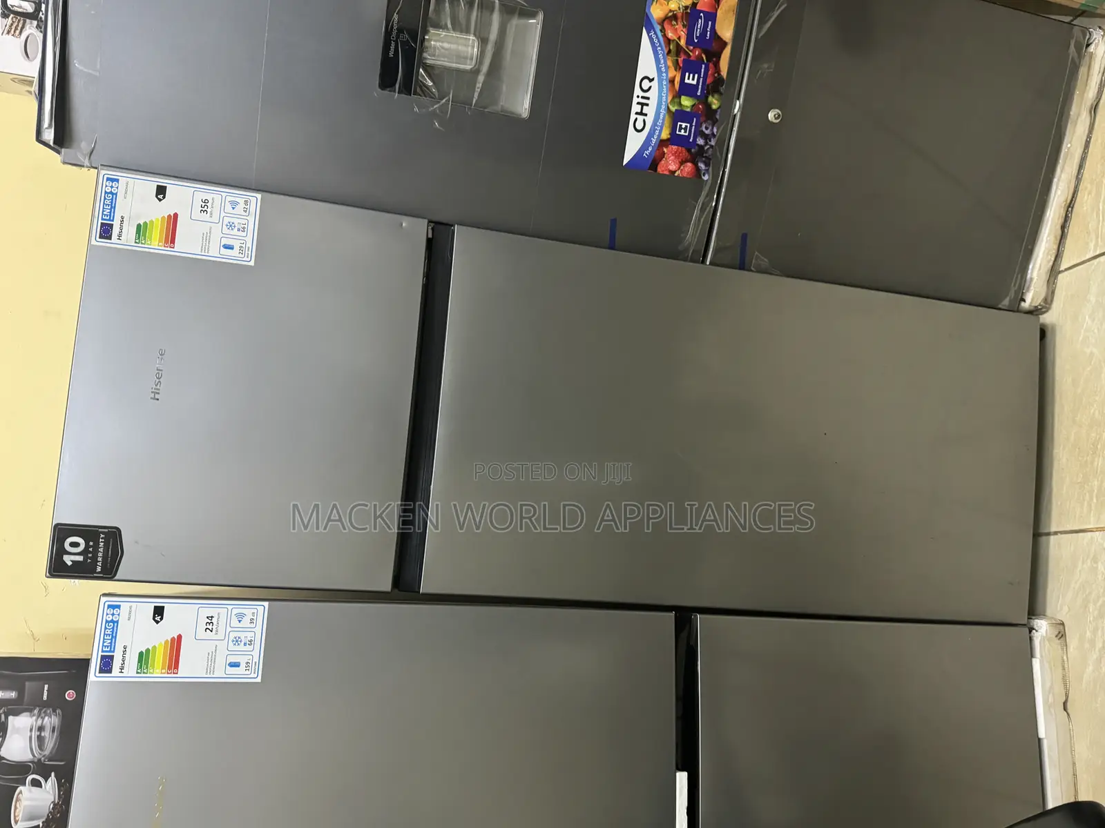 Hisense 392 Liters Double Door Fridge Used in Good Condition