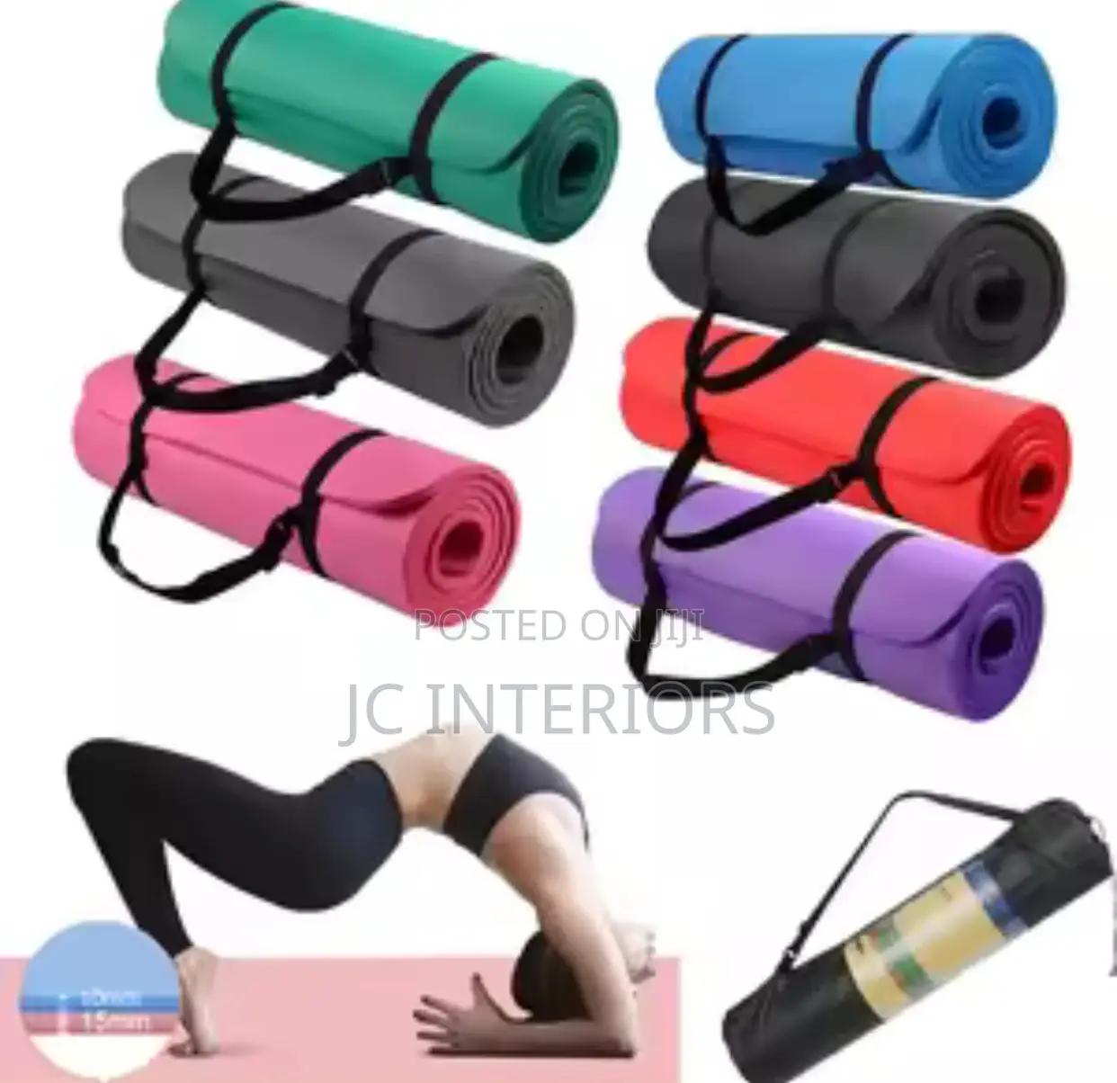 Sturdy and Skid Proof Yoga Mat