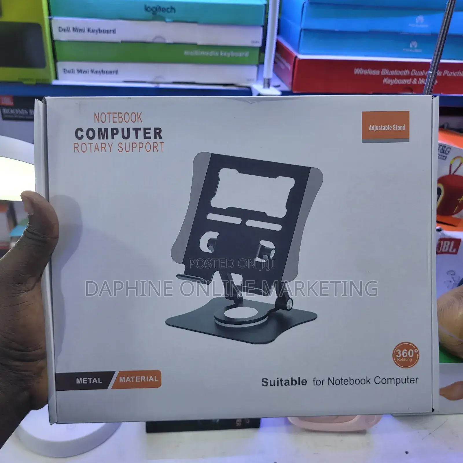 Rotatable Aluminum Lap Top Stand/ Heavy Duty Laptop Stand