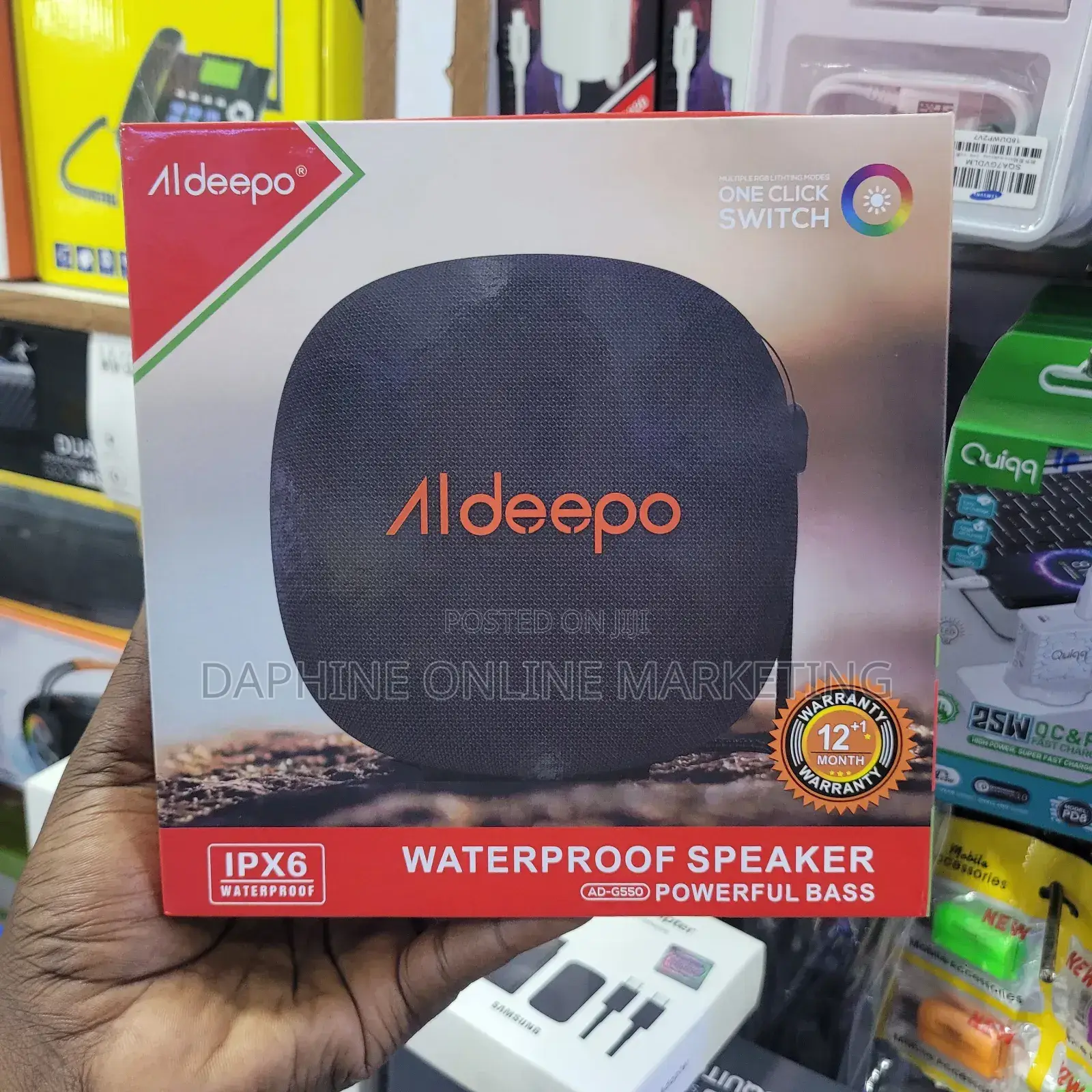 Super Bass Aldeepo Sound Speaker/ Bluetooth Deep Bass
