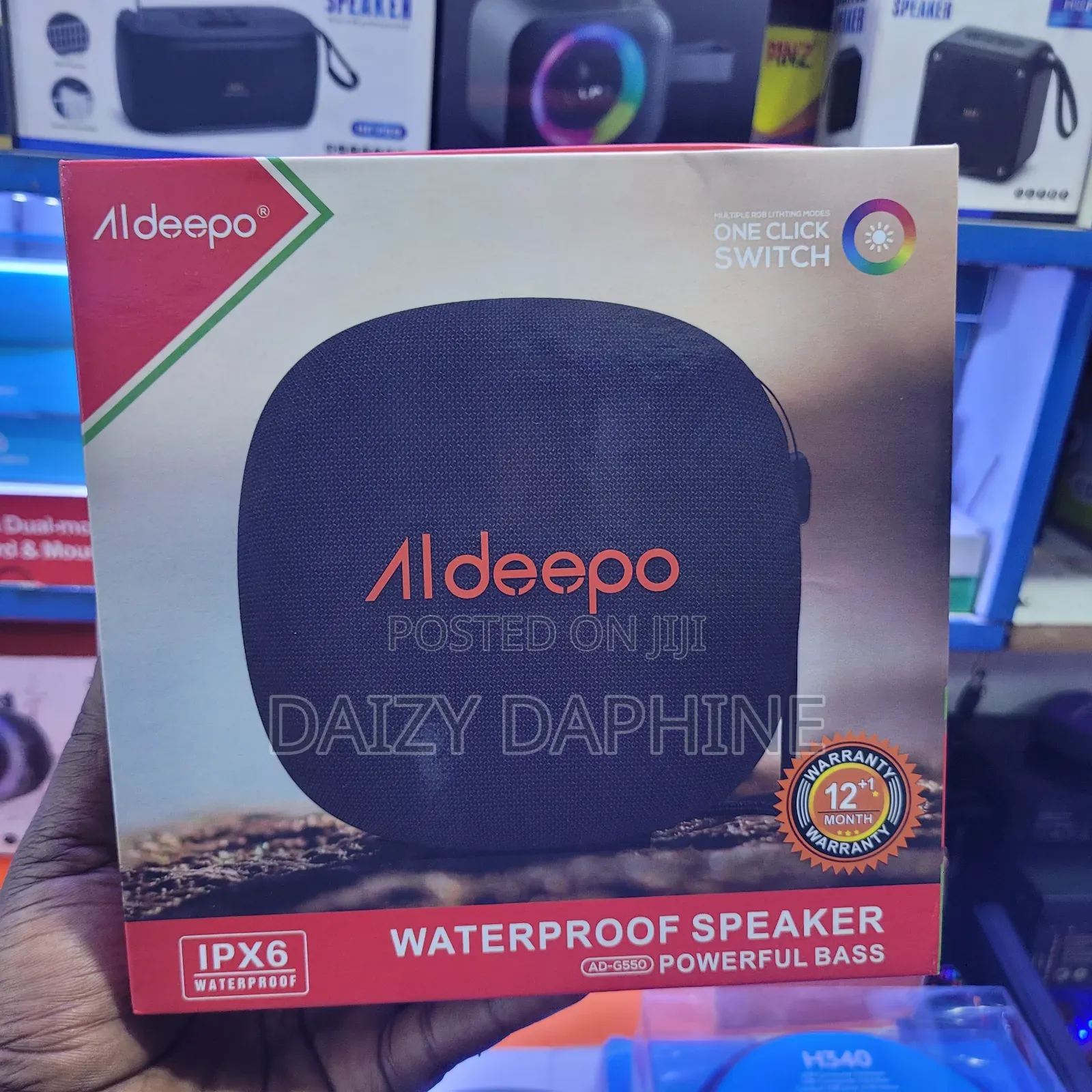 Super Bass Aldeepo Sound Speaker/ Bluetooth Deep Bass