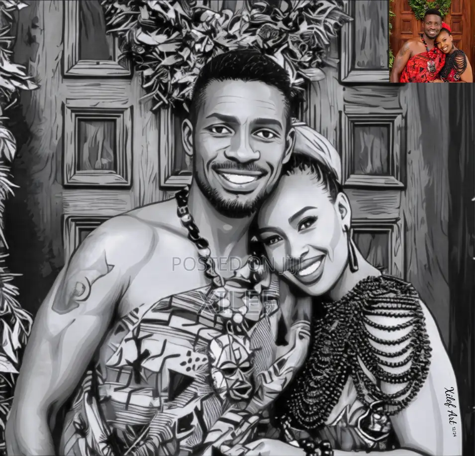 Best Valentine's Day Gift (Pencil / Shaded Art Portrait)