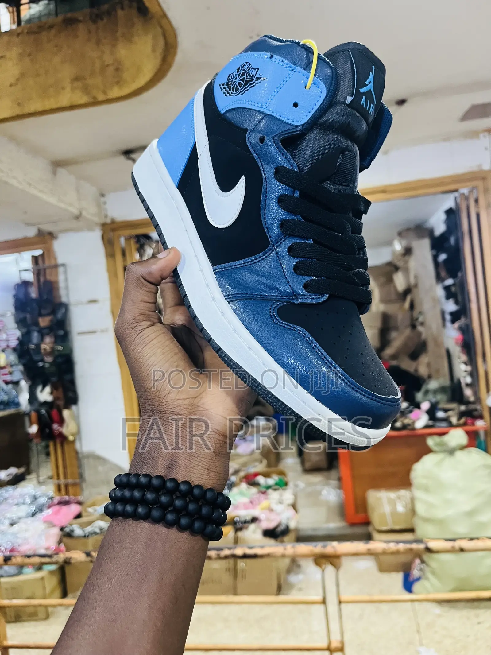 Canvas Jordan 1 Sneakers