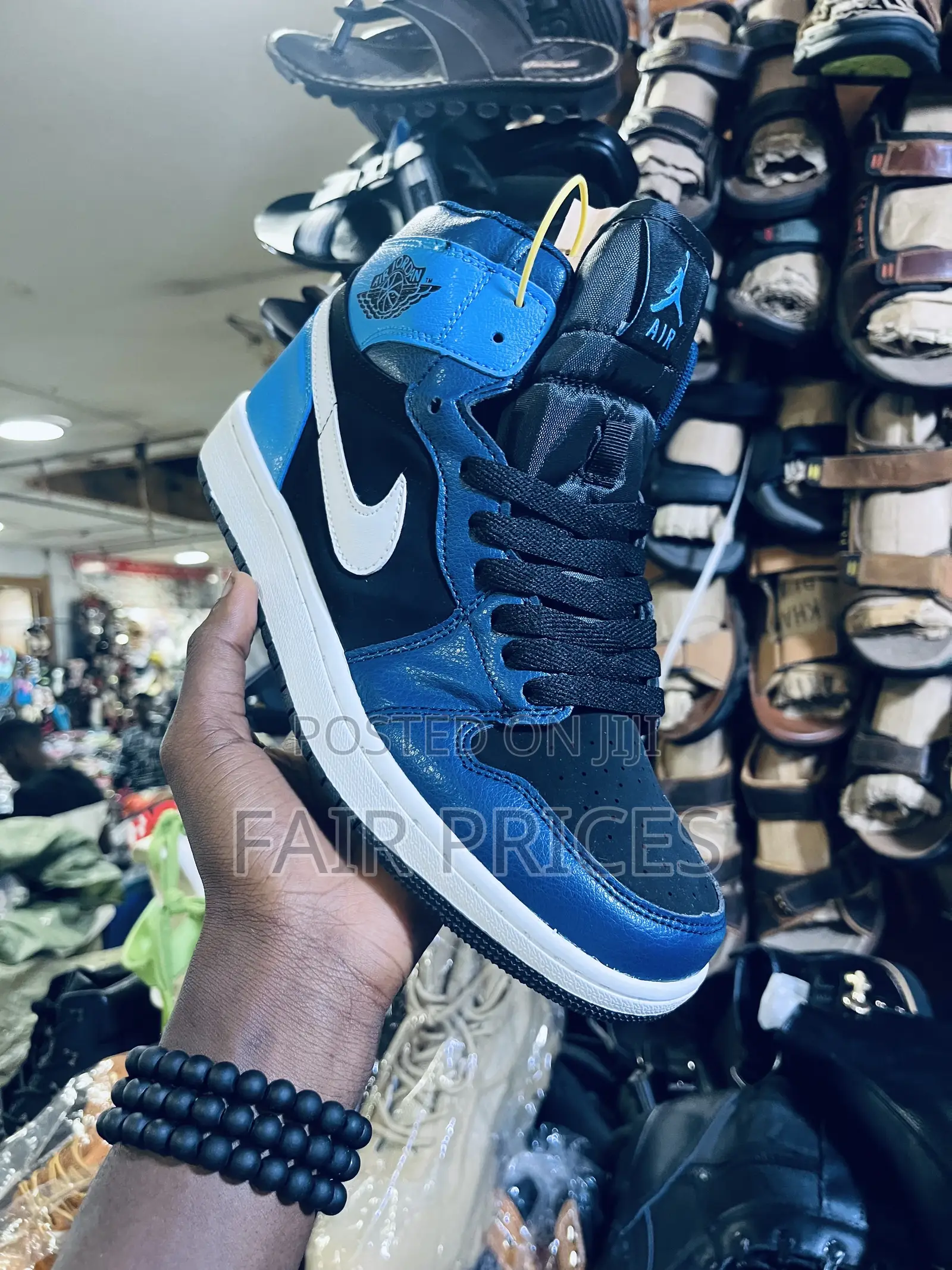 Canvas Jordan 1 Sneakers