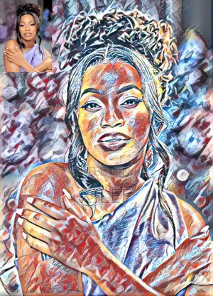 Valentine Day Hunch Art Wall Portrait — Let's Draw Yours Too