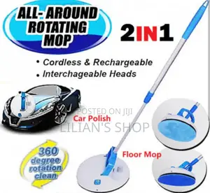 All Round Rotating Mop Scrub Extended Cordless Rechargeable