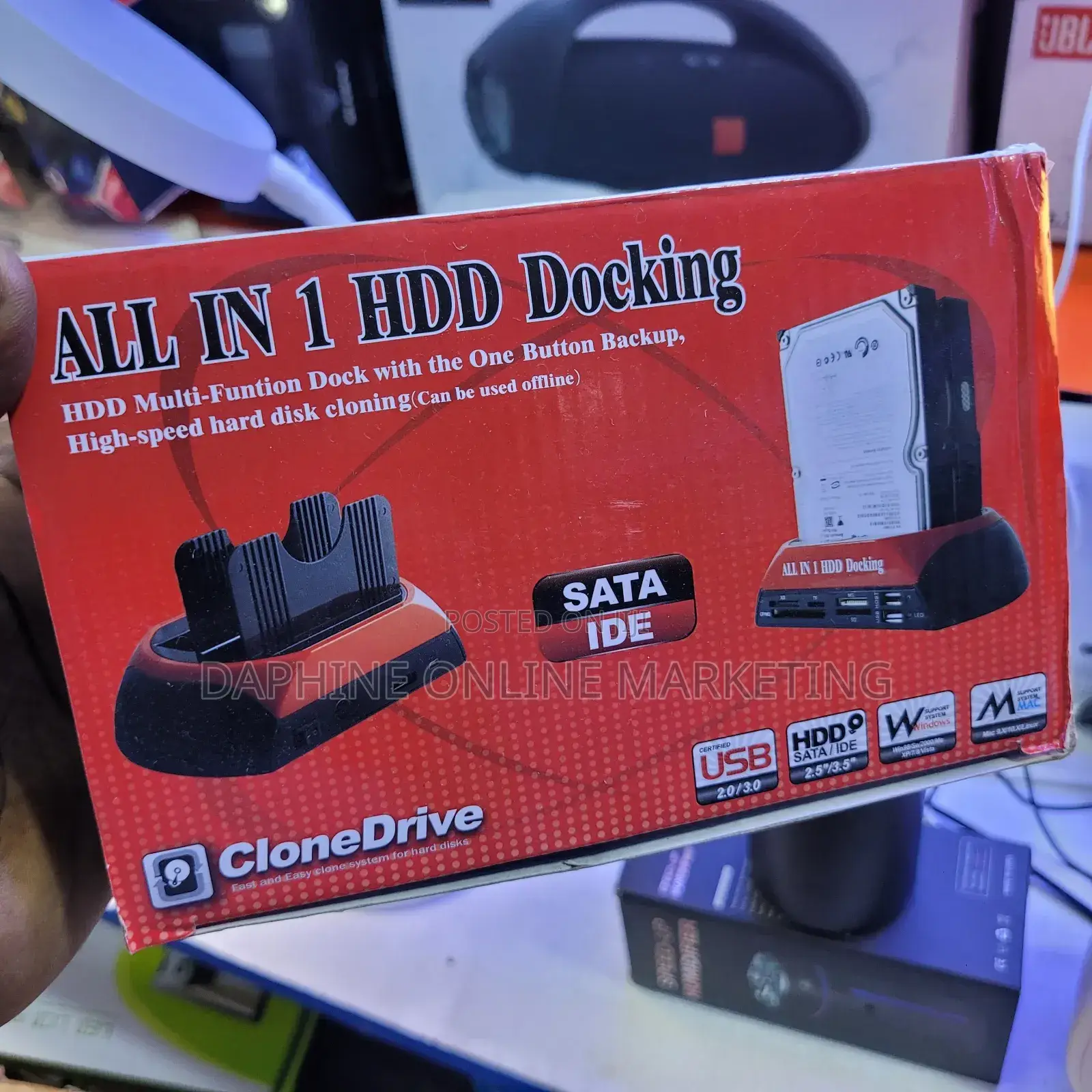 All in 1 Hard Disk Dock Station