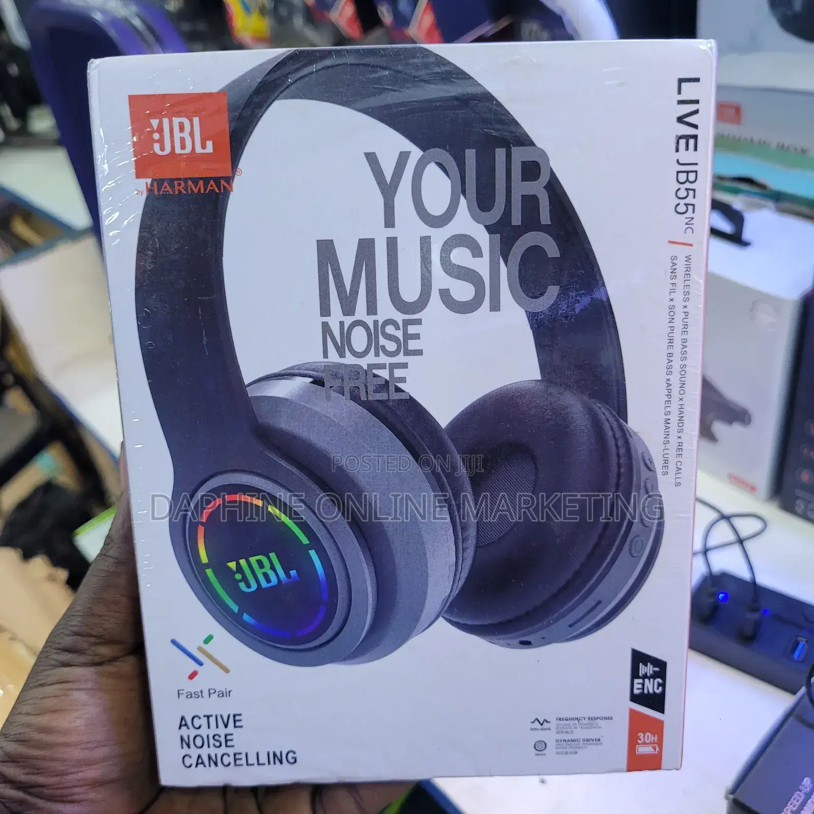 JBL Wireless Headphone/ Pure Bass Bluetooth JBL Headphone