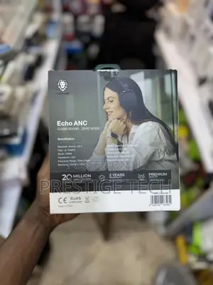 Green Lion Echo ANC Bluetooth Headphones With 36 Hours