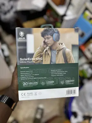 Green Lion Solar Echo Anc Solar Powered Headphones