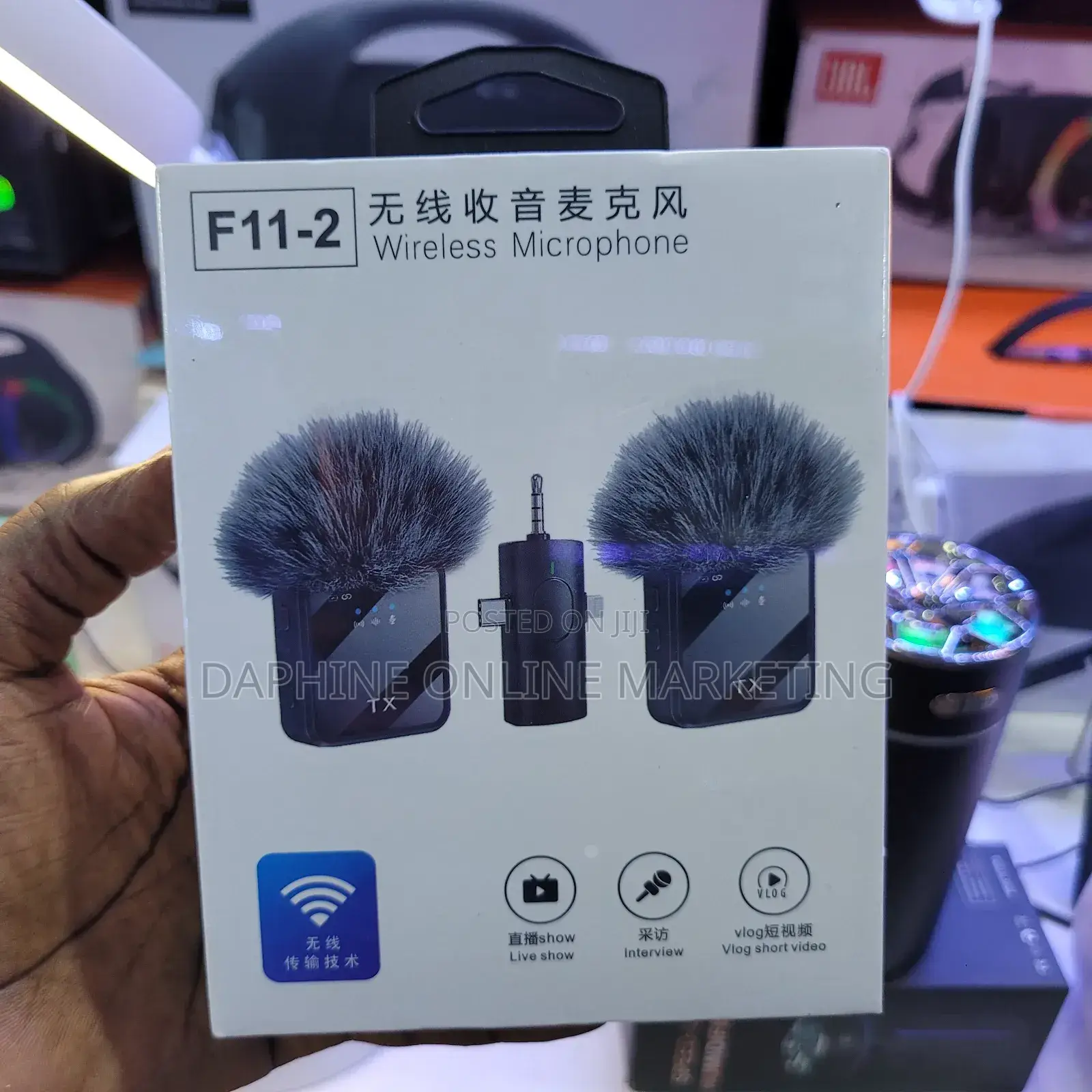 Mini Wireless Microphone/ Wireless Rechargeable Microphone