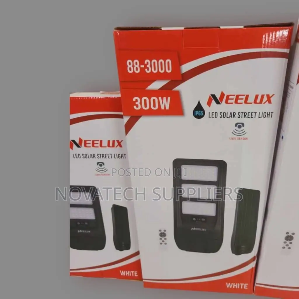 300W Neelux Solar Street Lights