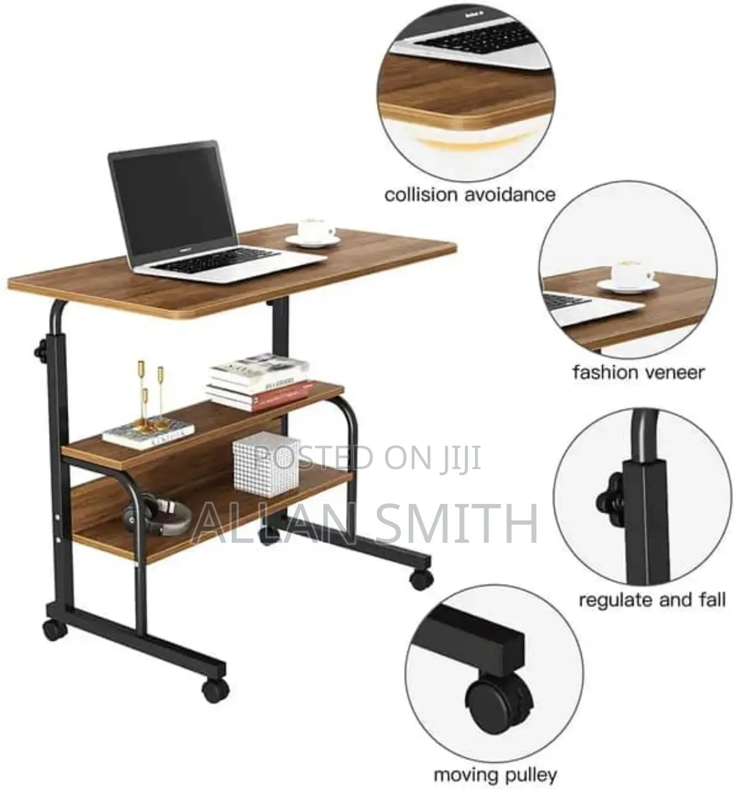 Brown Laptop Table