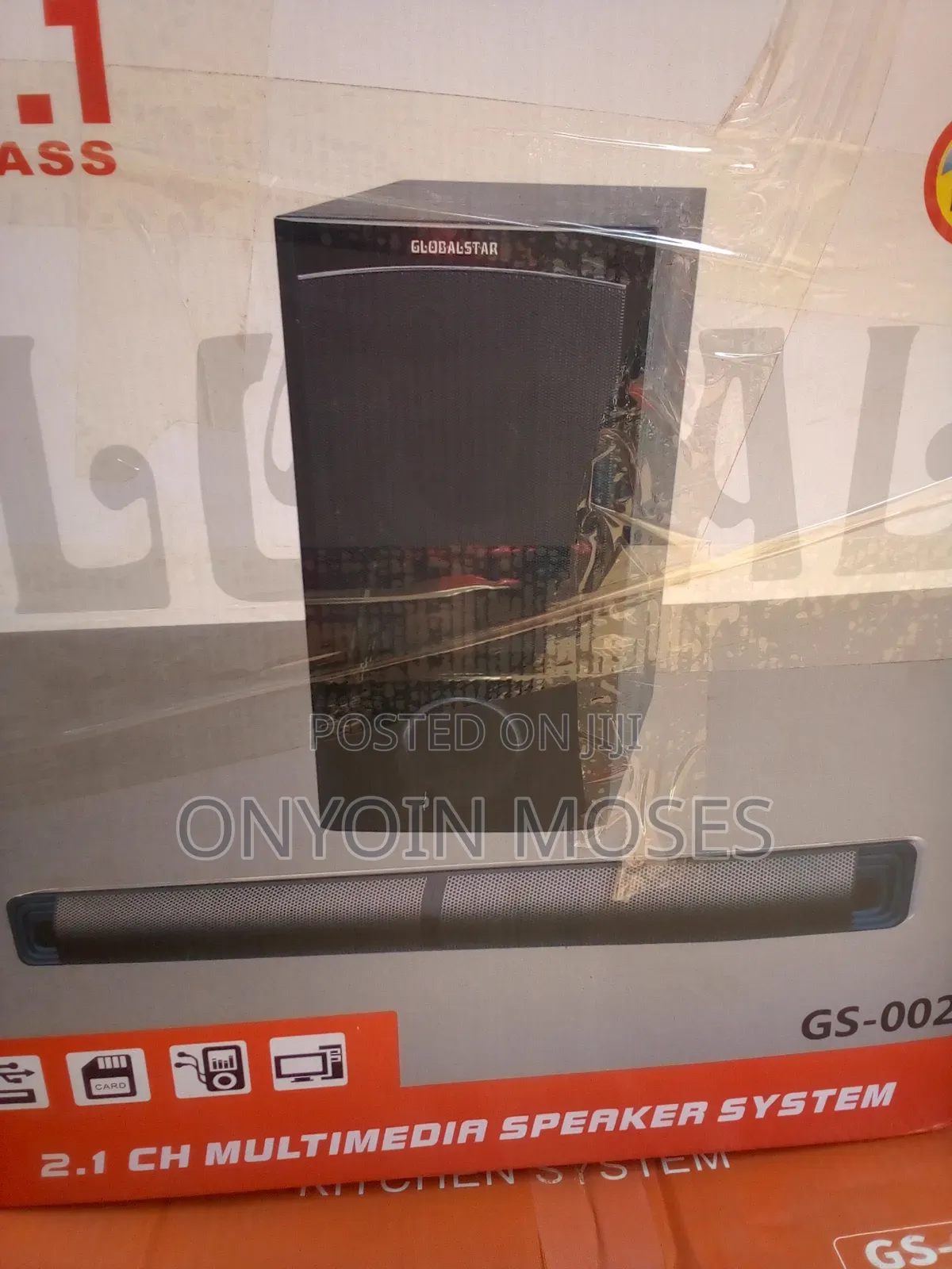 2.1 Globalstar With Both Soundbar and Subwoofer