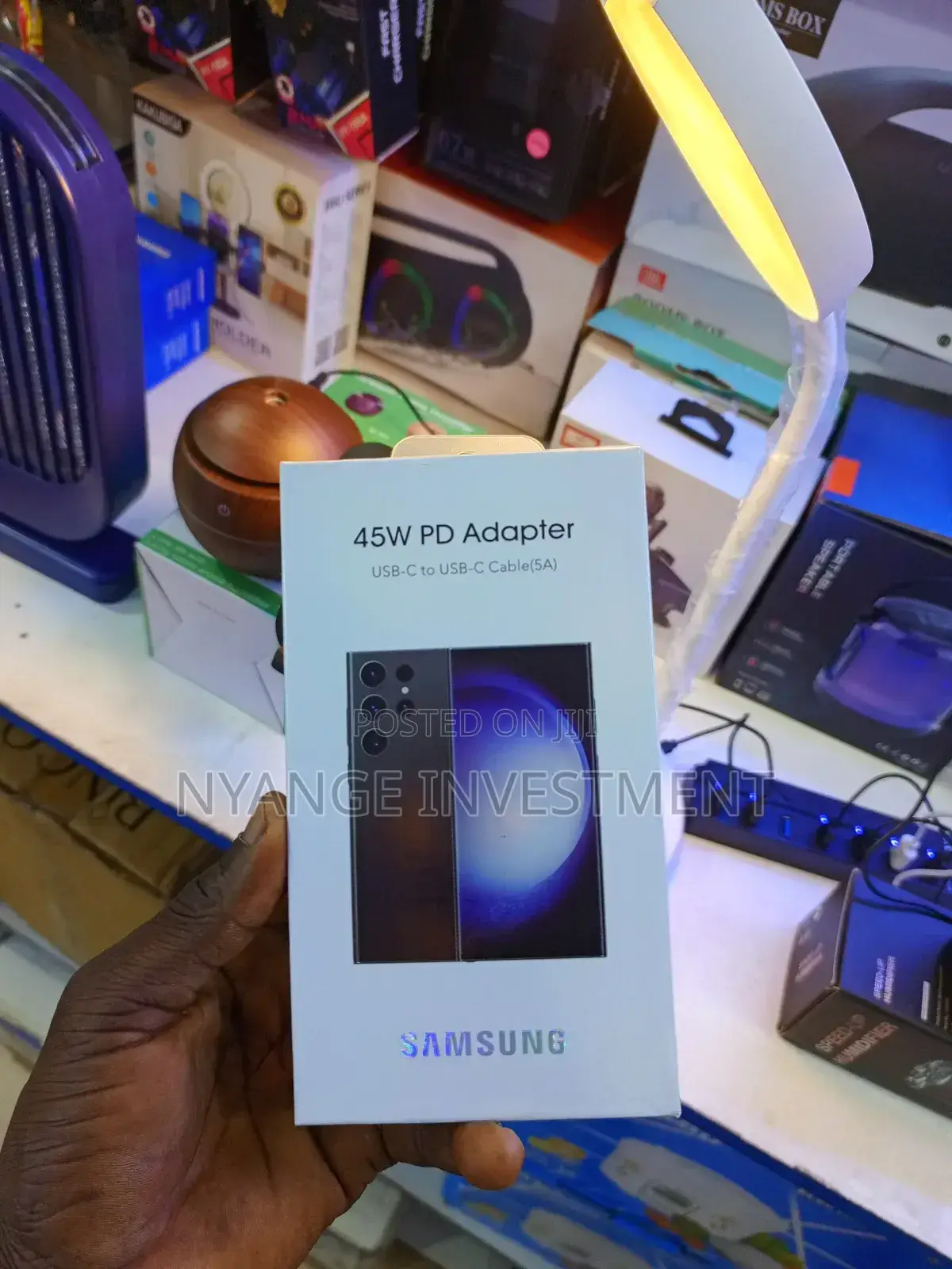 45W Pd Adapter. Samsung's C to C Charger.