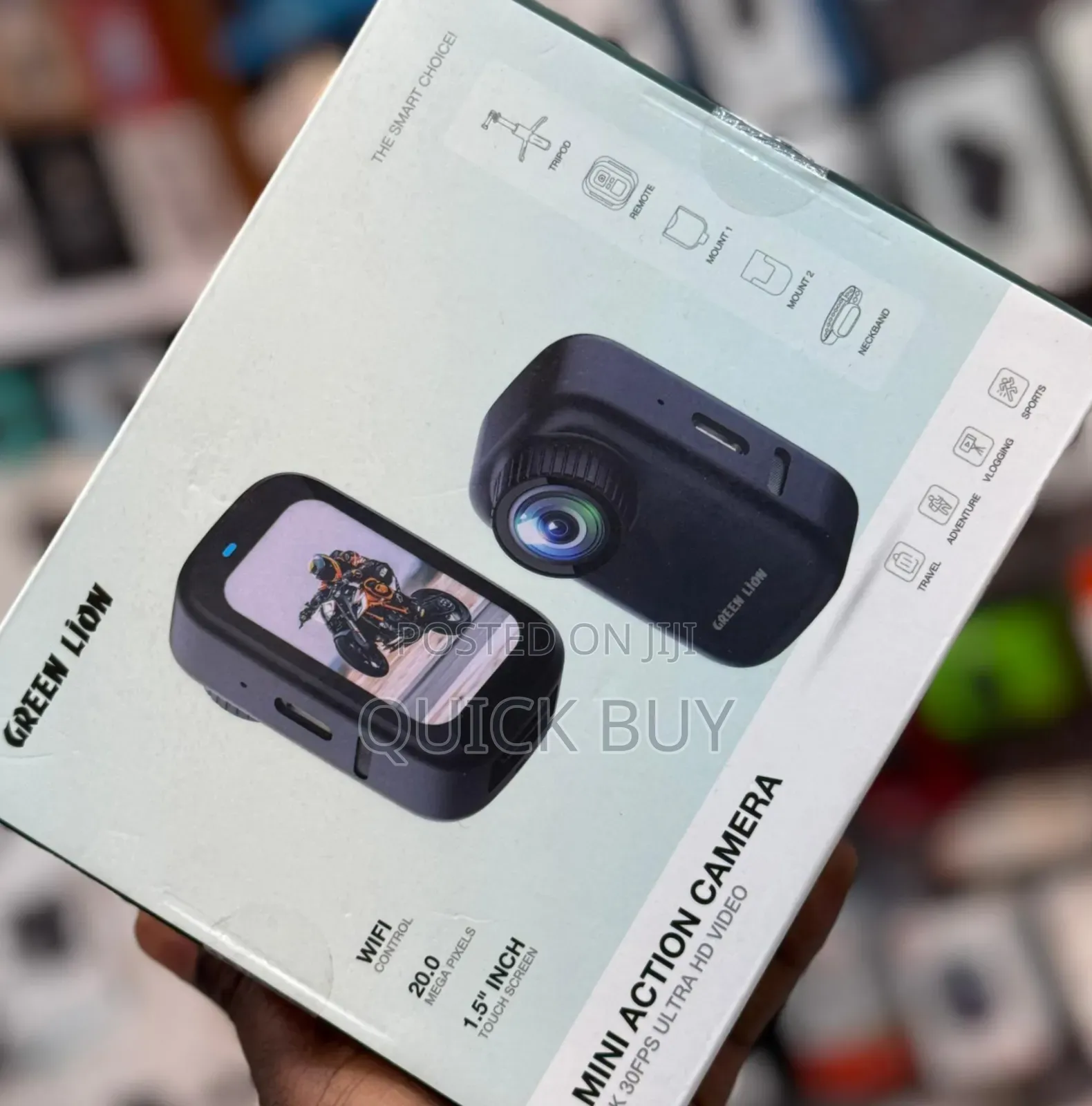 Original Green Lion Mini Action Camera