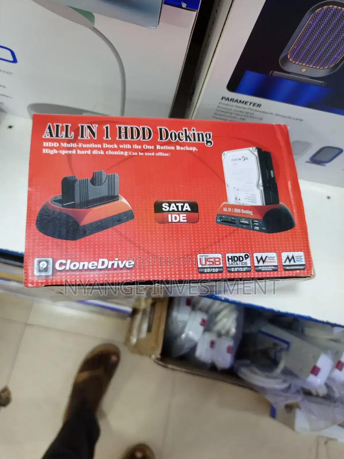 Hard Disk Dock. All in One HDD Docking