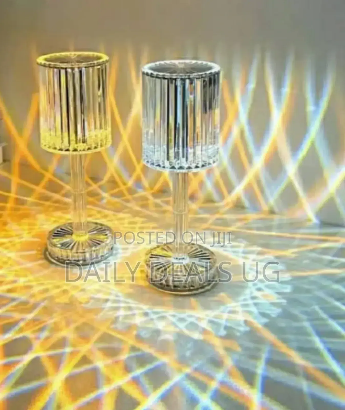 Electric Crystal Table Lamp