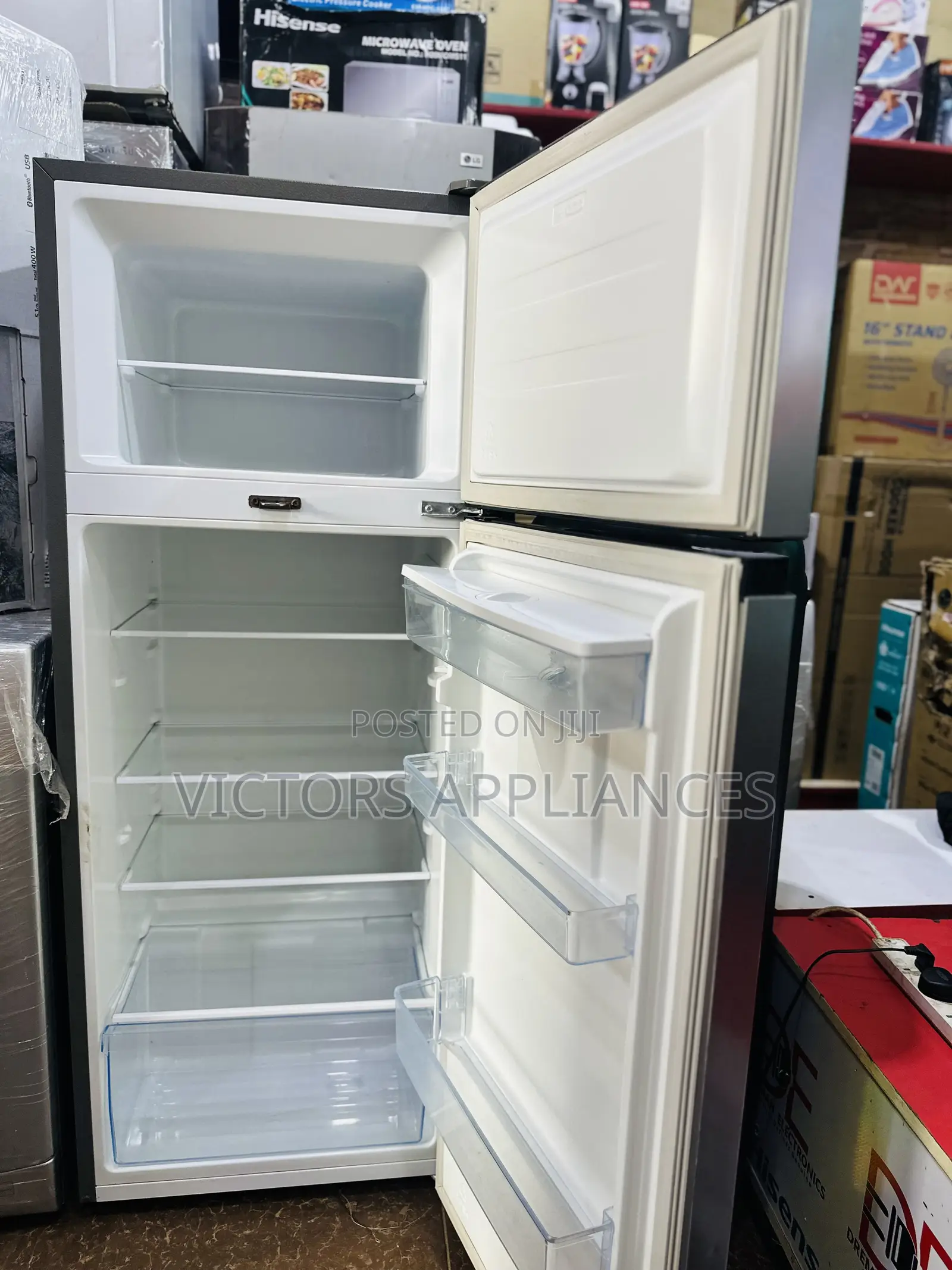 Hisense 270 Liters Double Door Refrigerator