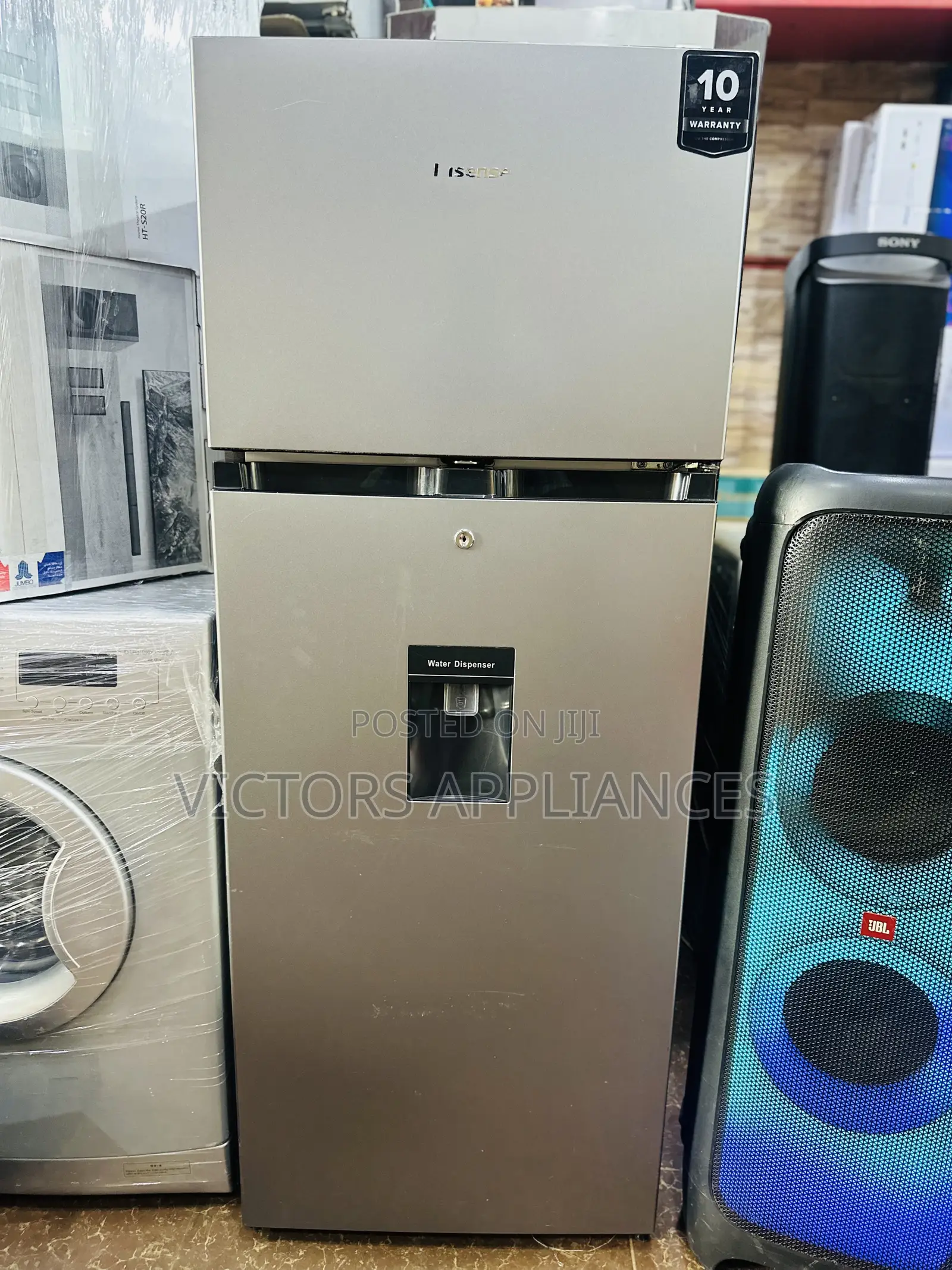 Hisense 270 Liters Double Door Refrigerator