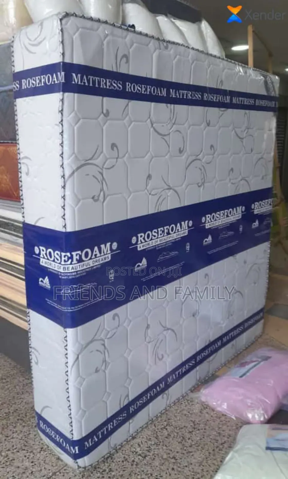 White Rose Foam 6*5*6. Inches