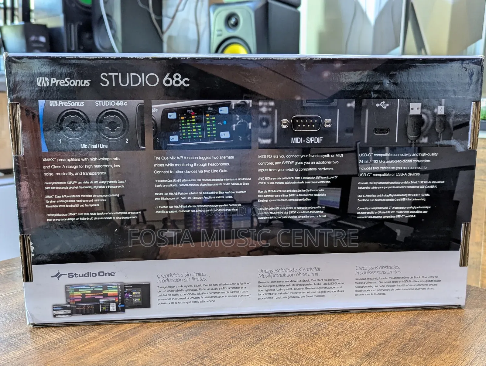 Presonus Studio 68c Sound Card