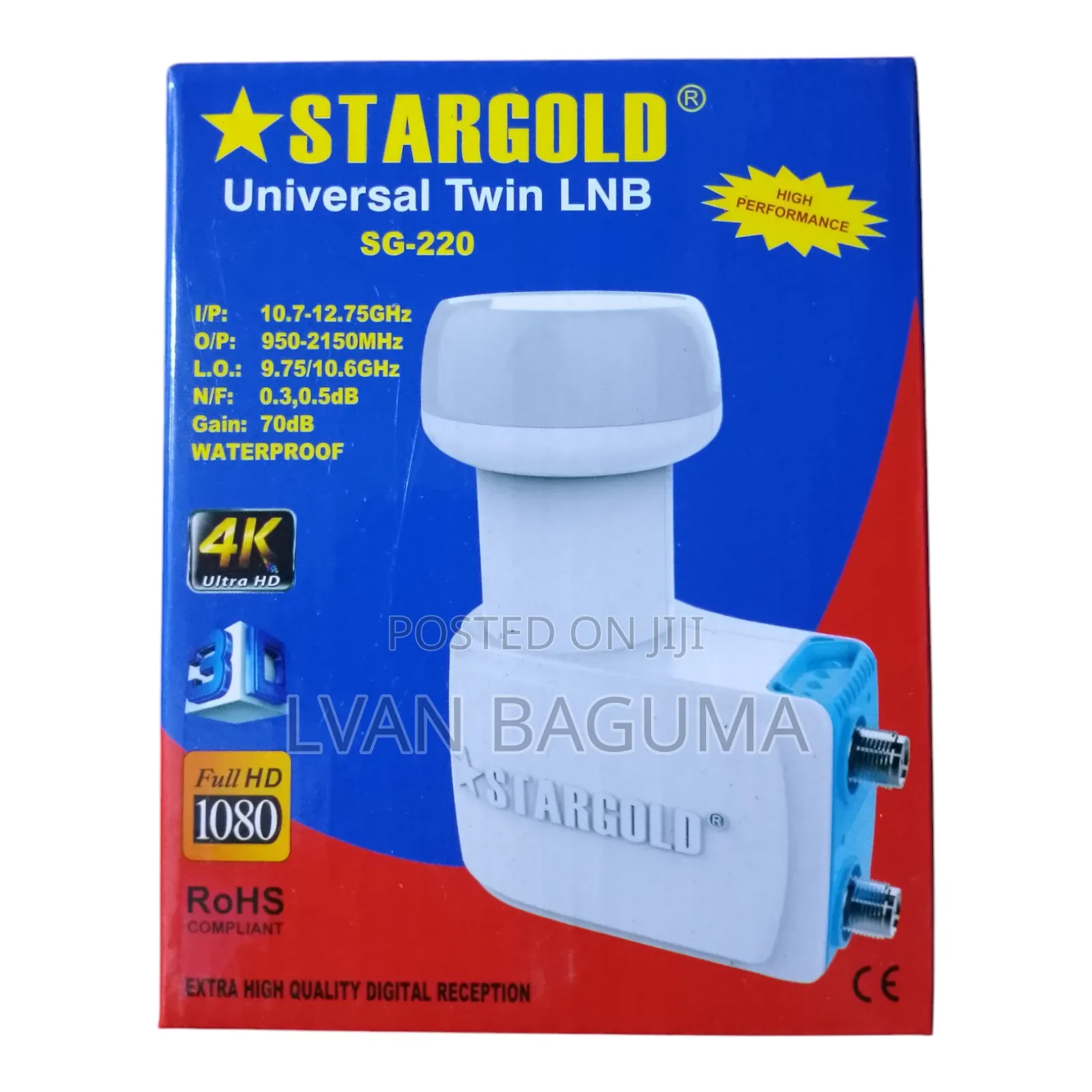 STARGOLD Universal Dual / Twin LNB