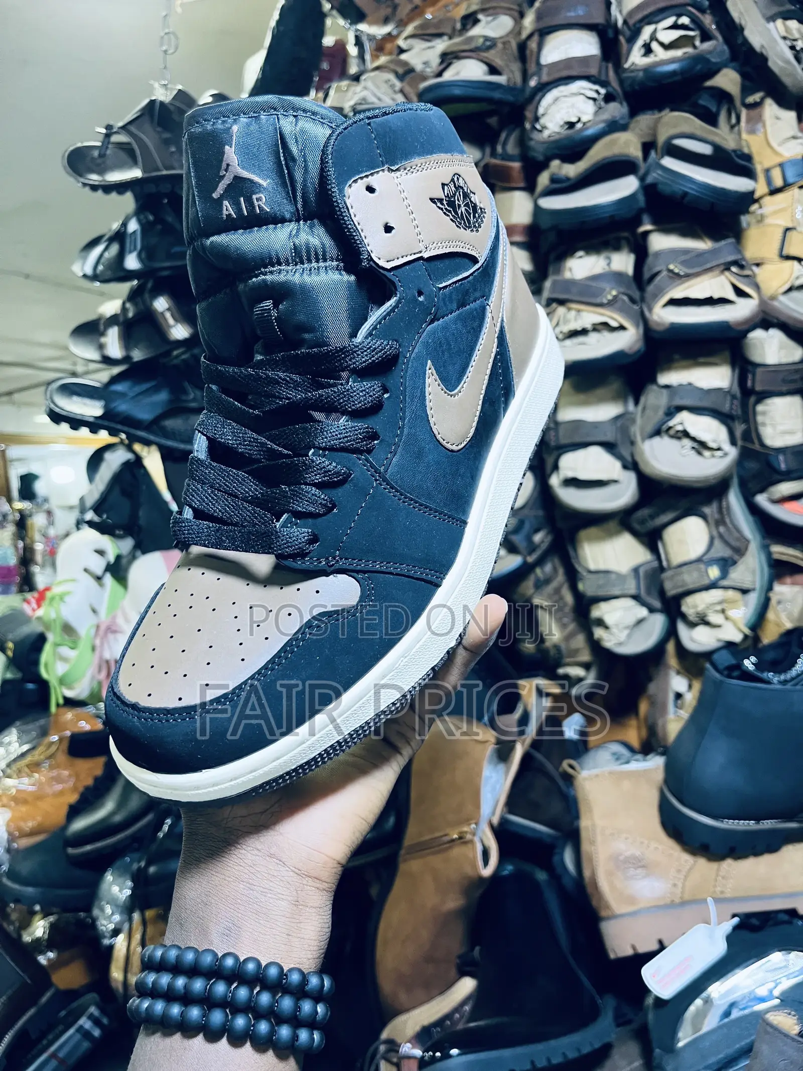 Brown Jordan 1 Unisex Shoes