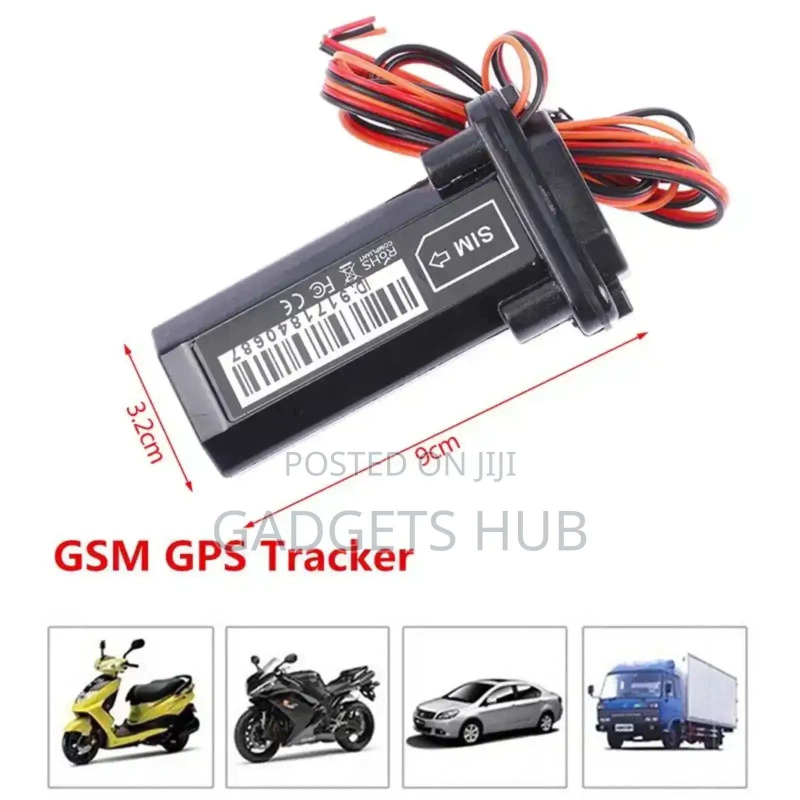 GPS Tracking Device
Vehicle With Real Time Tracking