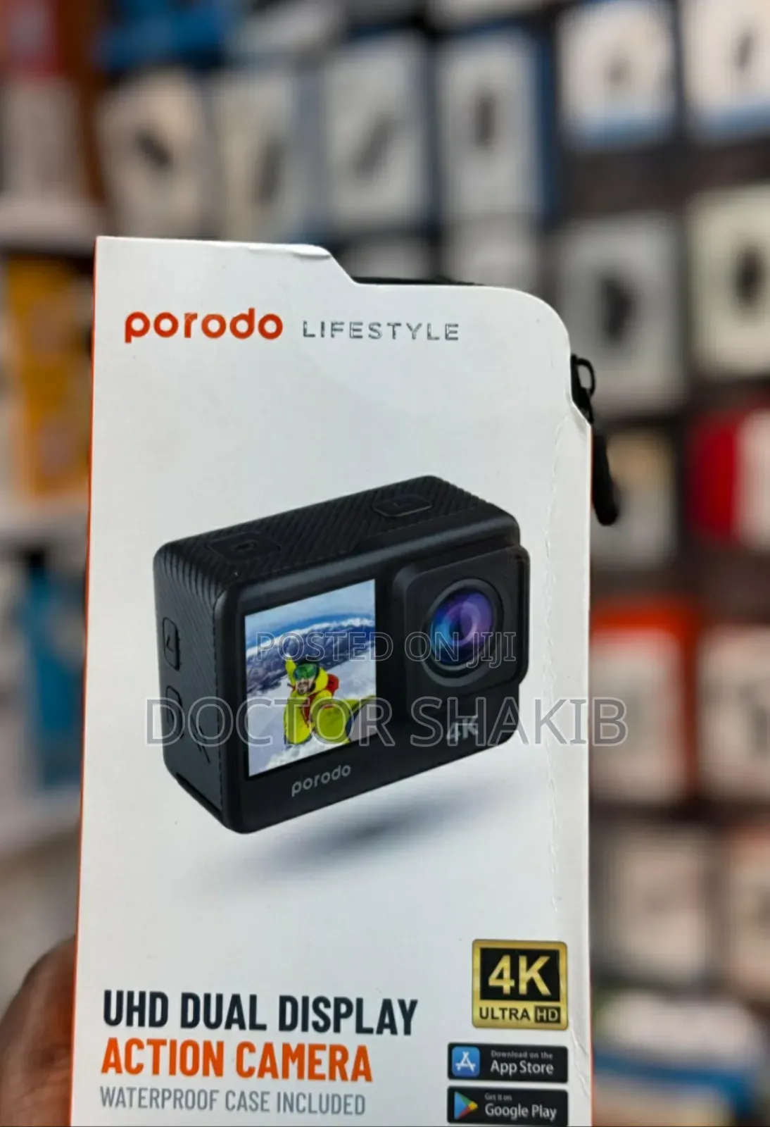 Unique Porodo UHD Display Action Camera