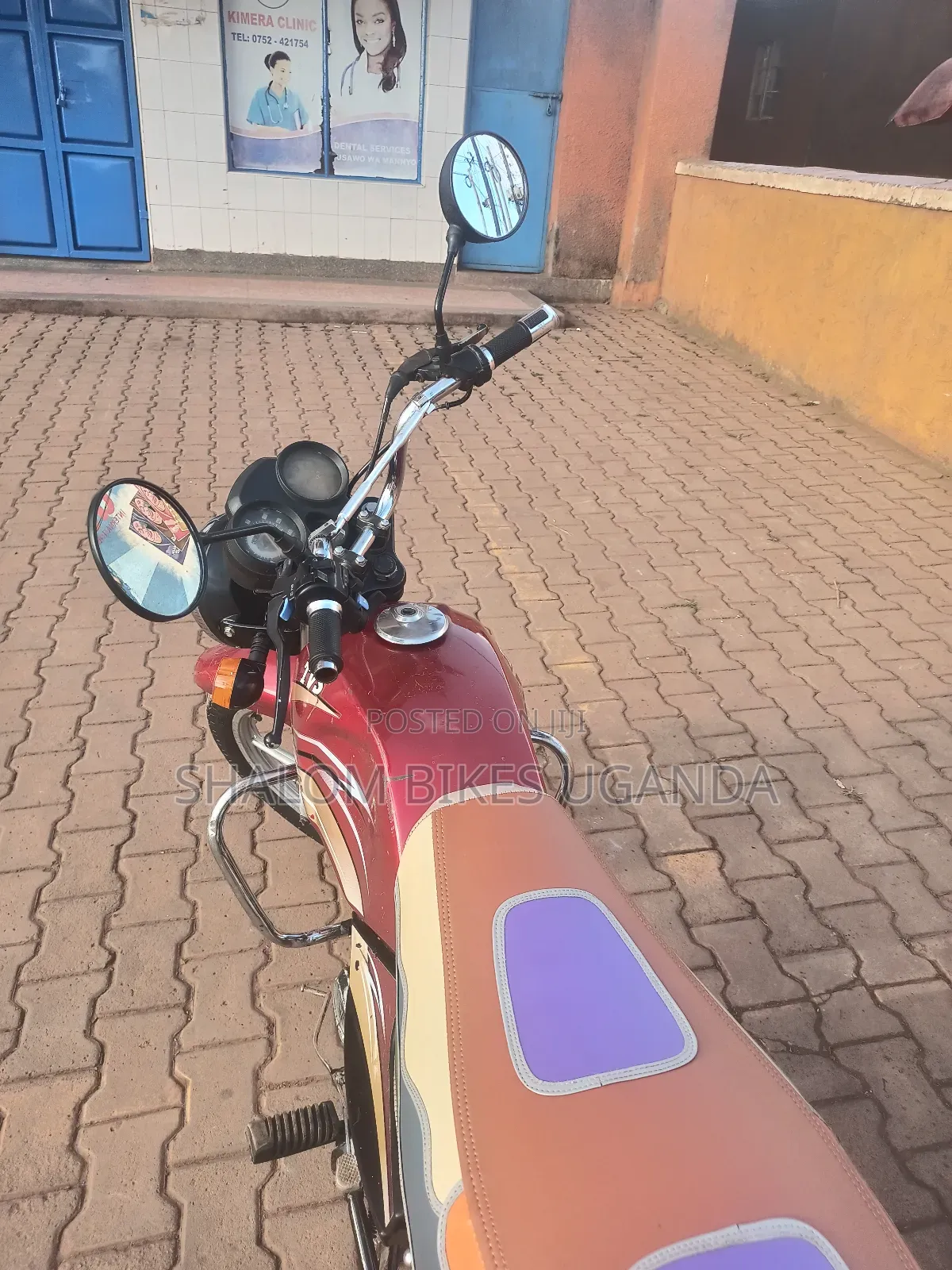 TVS XL 100 2019 Red