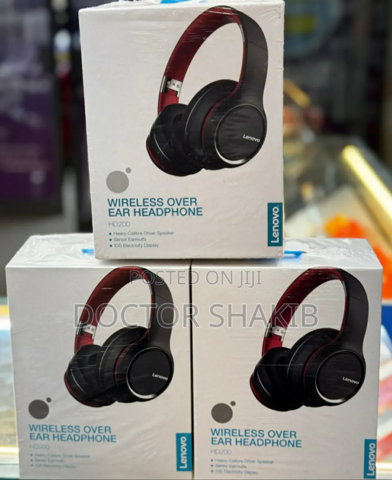Unique Lenovo HD200 Wireless Headphones