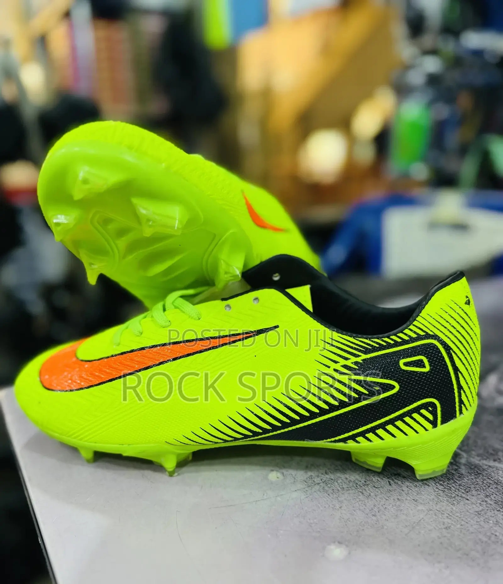 Football Shoes (Lemon Green)