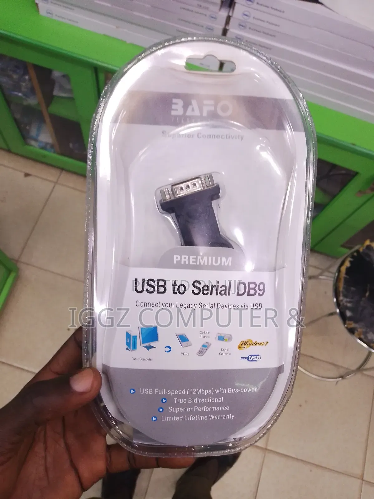 Bafo USB to Serial Cable(Usb to Serial Db9)