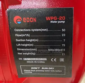 High Pressure Water Pump(Edon)