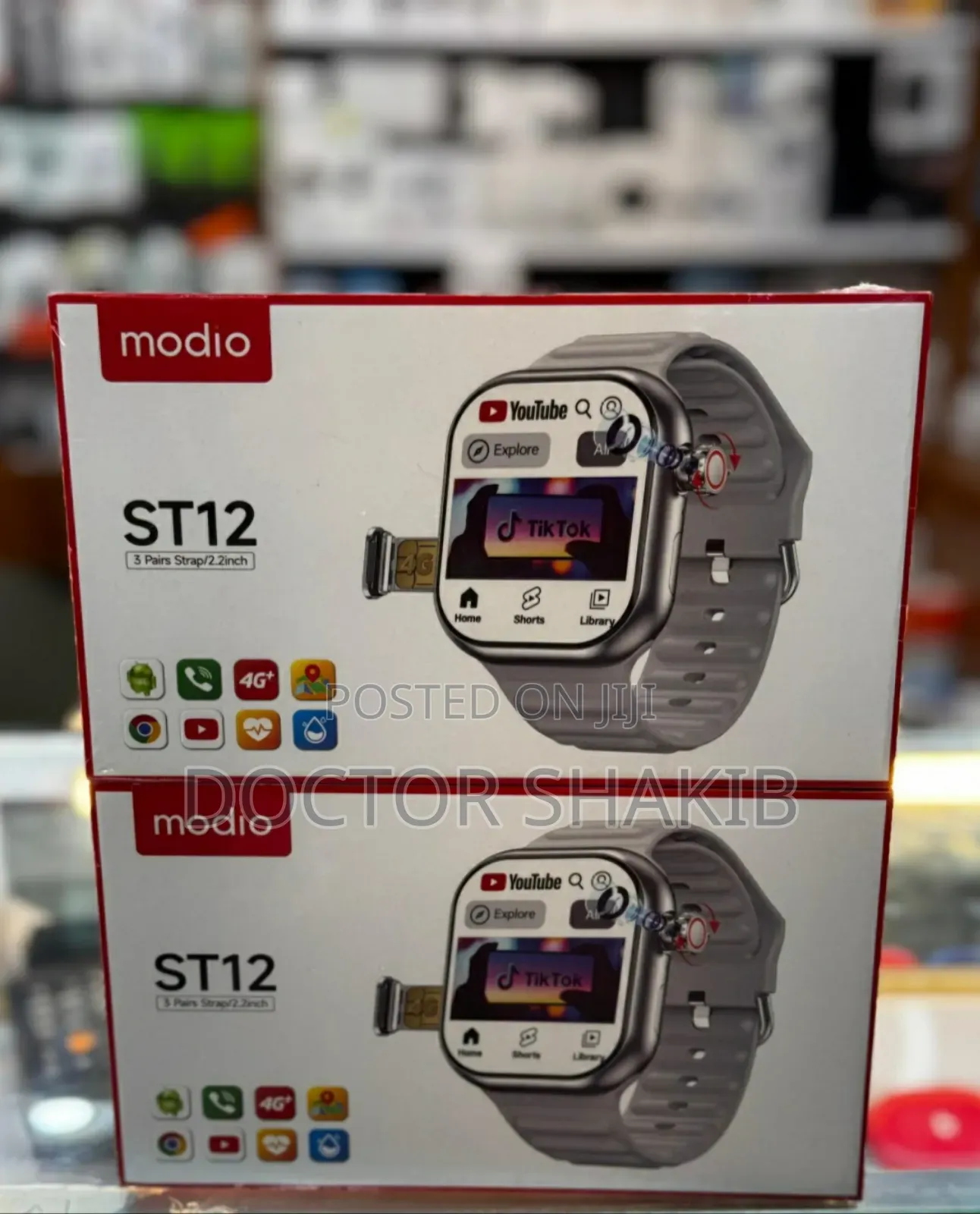 Unique Original Medio ST12 4G Smart Watch