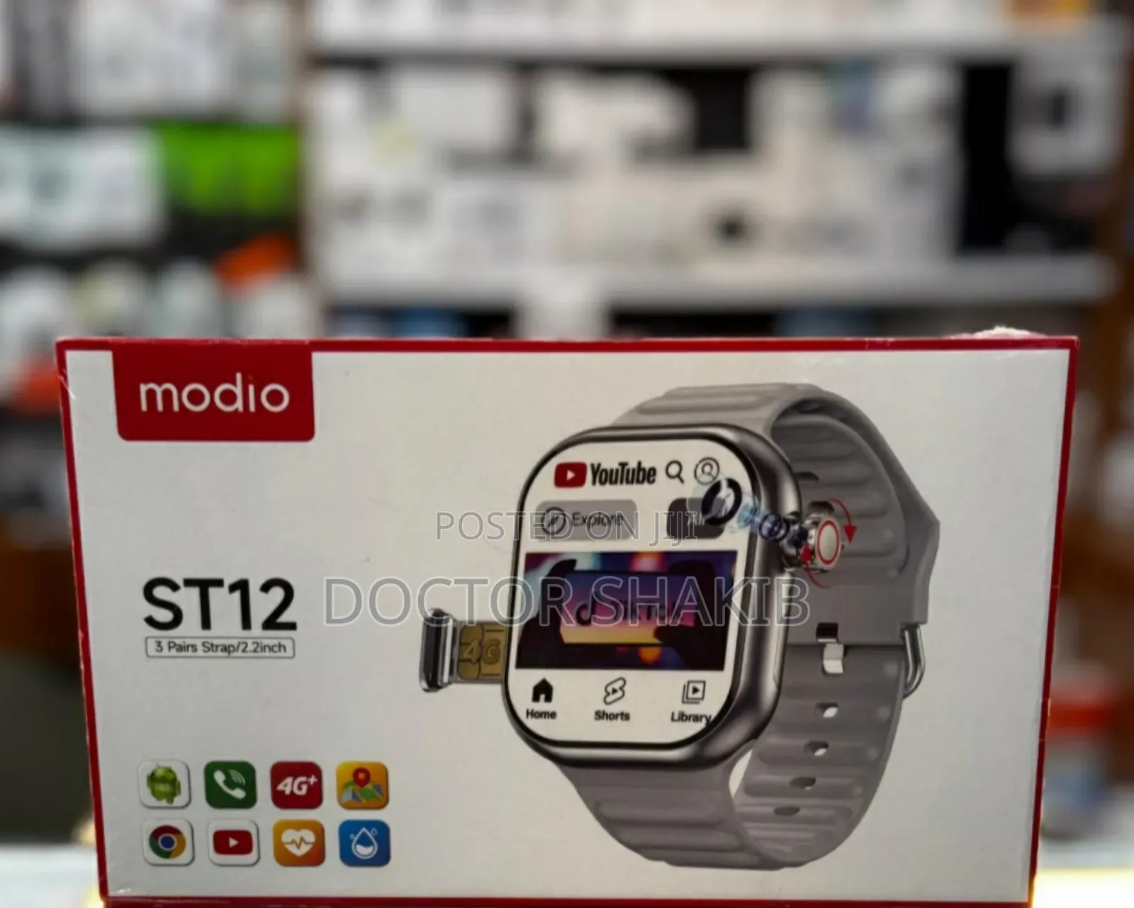 Unique Original Medio ST12 4G Smart Watch
