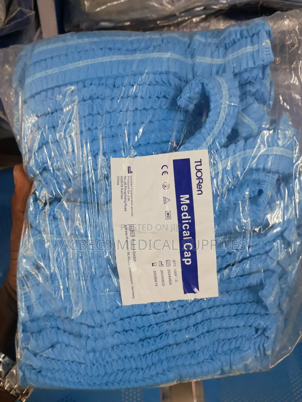 Head Cape Blue