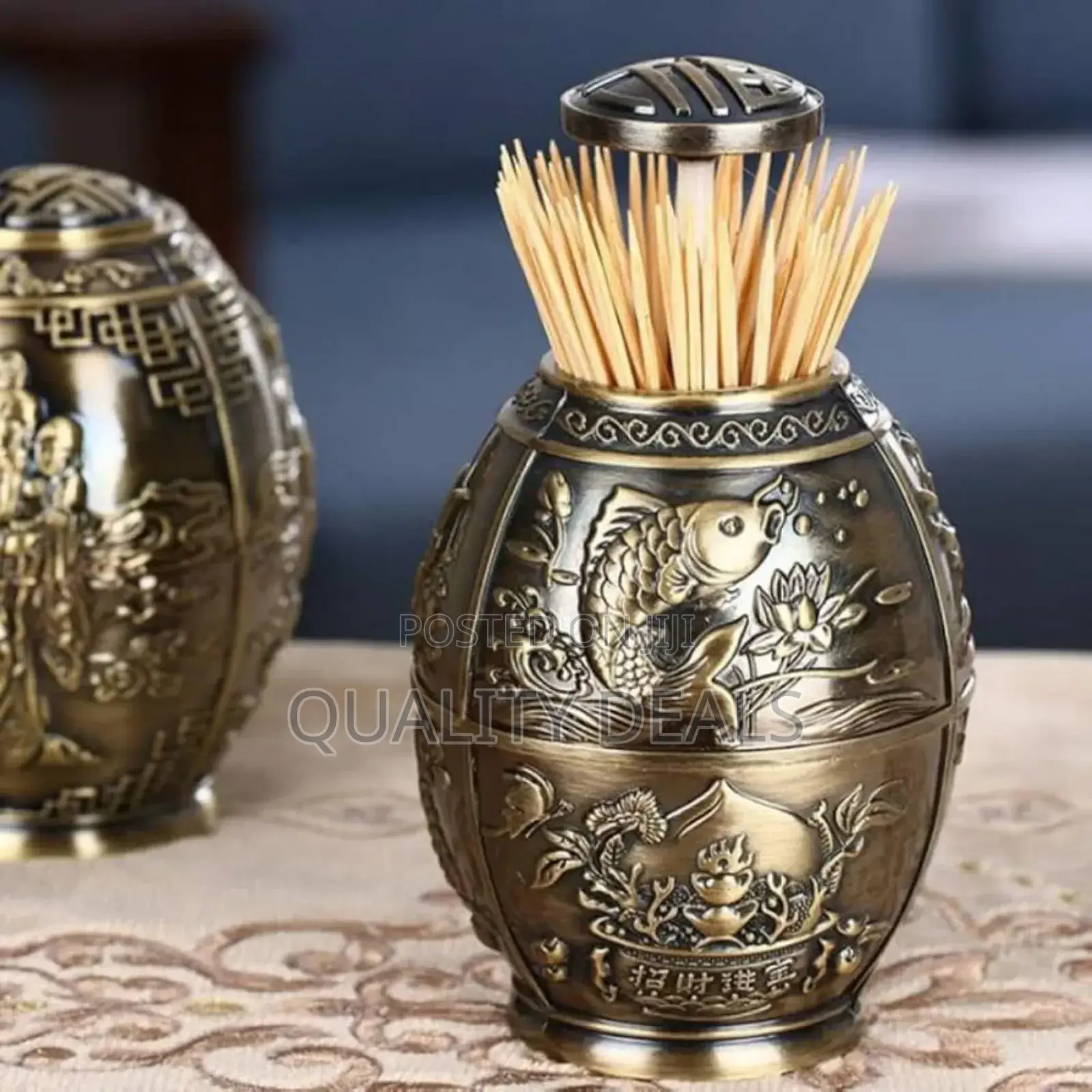 Pop Up Toothpick Holder